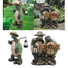 Country Turtles Statue Garden Lawn Outdoor Front Porch