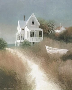 Sand Path, Albert Swayhoover, Wall Art Print Poster 19" x 13"  856 - Picture 1 of 1