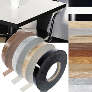 Umleimer Kantenumleimer Schmelzkleber 40mm Breite Melamin Bügelkante Weiß Dekor - Afbeelding 1 van 89