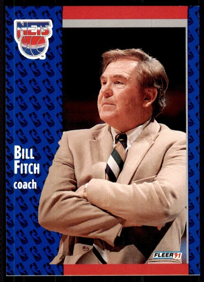 1991-92 Fleer Bill Fitch Basketball Cards #132 - Image 1 of 2