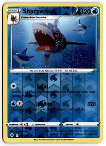 Pokemon TCG Sharpedo Evolving Skies 036/203 Reverse Holo Rare NM/M - Picture 1 of 1