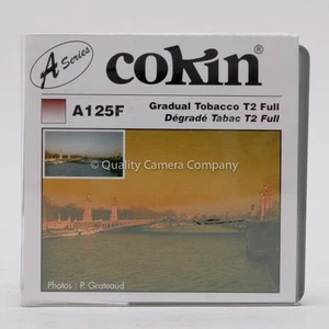 COKIN "A" SERIES A125F GRADUAL TOBACO T2 - FILTRO CALIENTE TOTALMENTE GRADUADO - NOS - Imagen 1 de 1