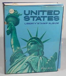 US 1870s-1980s COLLECTION OF 2,560+ STAMPS MINT & USED STORED IN HARRIS ALBUM - Picture 1 of 24