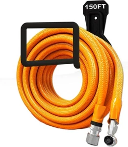 Garden Hose Holder, Heavy Duty Holder Wall Mount, Reel, Water Hose... - Picture 1 of 7