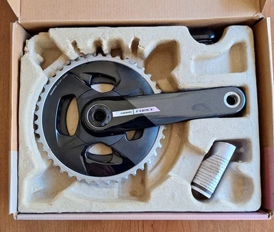 SRAM Force Wide Crankset - 167.5mm, 2x 12-Speed, 43/30t, 94 BCD, DUB Spindle Int - Image 1 of 3