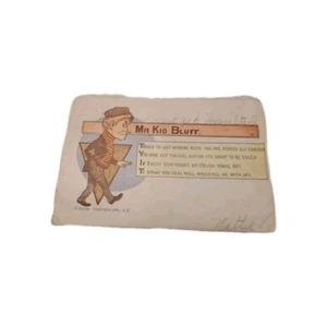 Antique Mr Kid Bluff Humorous Postcard - Picture 1 of 2