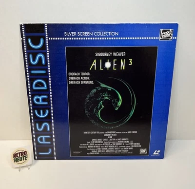 Laserdisc ALIEN 3 PAL Deutsch Wide Screen Film  Silver Screen - Bild 1 von 3