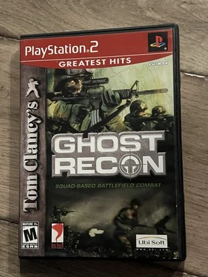 Tom Clancy's Ghost Recon: Greatest Hits (Sony PlayStation 2 PS2, 2002) NO MANUAL - Image 1 of 4