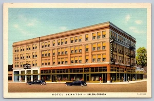 Salem Oregon Hotel Senator Postkarte - Bild 1 von 2