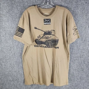 Grunt Style DriveTanks.com Military Tank Graphic Herren XL grün Tee T-Shirt - Bild 1 von 6