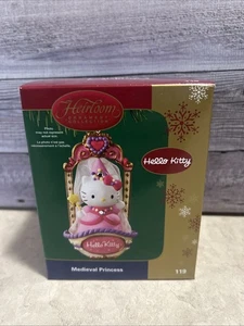 Carlton Heirloom Hello Kitty Sanrio 2006 Medieval Princess Christmas Ornament - Picture 1 of 5