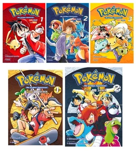 Pokémon - Die großen Abenteuer Band 1-5 Set | Panini Manga | Neu | 2 Manga in 1 - Bild 1 von 6