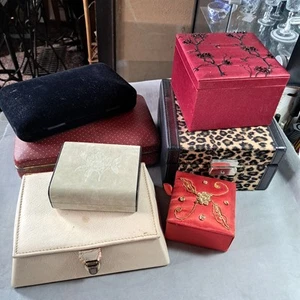 Bundle of Jewellery Boxes, including musical ballerina - Picture 1 of 24