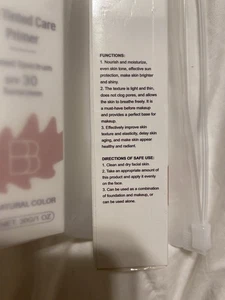 2x BB Blur Tinted Moisturizer Broad Spectrum SPF 30 Sunscreen Light Natural - Picture 1 of 1