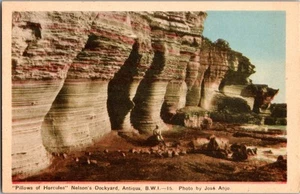 "Pillows of Hercules" Nelson's Dockyard, Antiqua BWI Vintage Postcard KD11 - Picture 1 of 2
