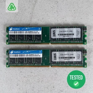 2GB (2 X 1GB) PC-3200 400MHz DDR RAM Desktop GeeDom Power Mac G5 - Picture 1 of 7