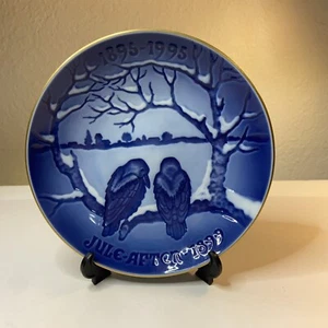 Vintage Bing&Grondahl Collectors Plate “The Crows” Jule Aften 1899 Plate 573 - Picture 1 of 10