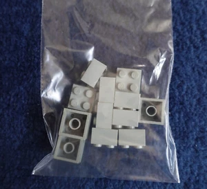 LEGO - 14 x CLASSIC ( 2 x 2 ) BRICK / LIGHT GRAY / 3003 / 6223 / 15591 / 35275 - Bild 1 von 1