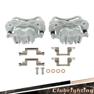 Pinzas de freno con soporte trasero para Ford F-250 F-350 Super Duty 2000-2004 2 piezas Foto 1 de 4