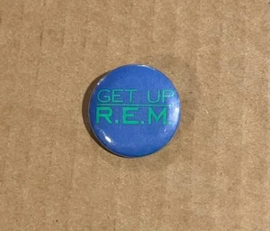 R.E.M. - Get Up ULTRA RARE promotional button '88 - Picture 1 of 2