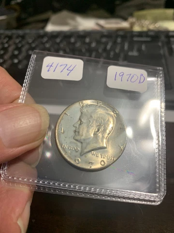 1970 D KENNEDY HALF DOLLAR Cover