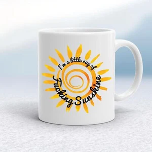 I'm A Little Ray Of F*cking Sunshine Mug - Picture 1 of 21
