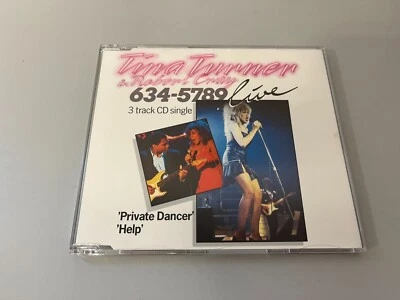 Tina Turner & Robert Cray – 634-5789 (Live) - CD Single © 1989 (Private Dancer,H - Bild 1 von 2