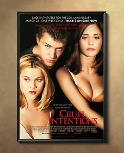 Cruel Intentions 1999 Movie Poster 24"x36" Unframed 9911 - Picture 1 of 3