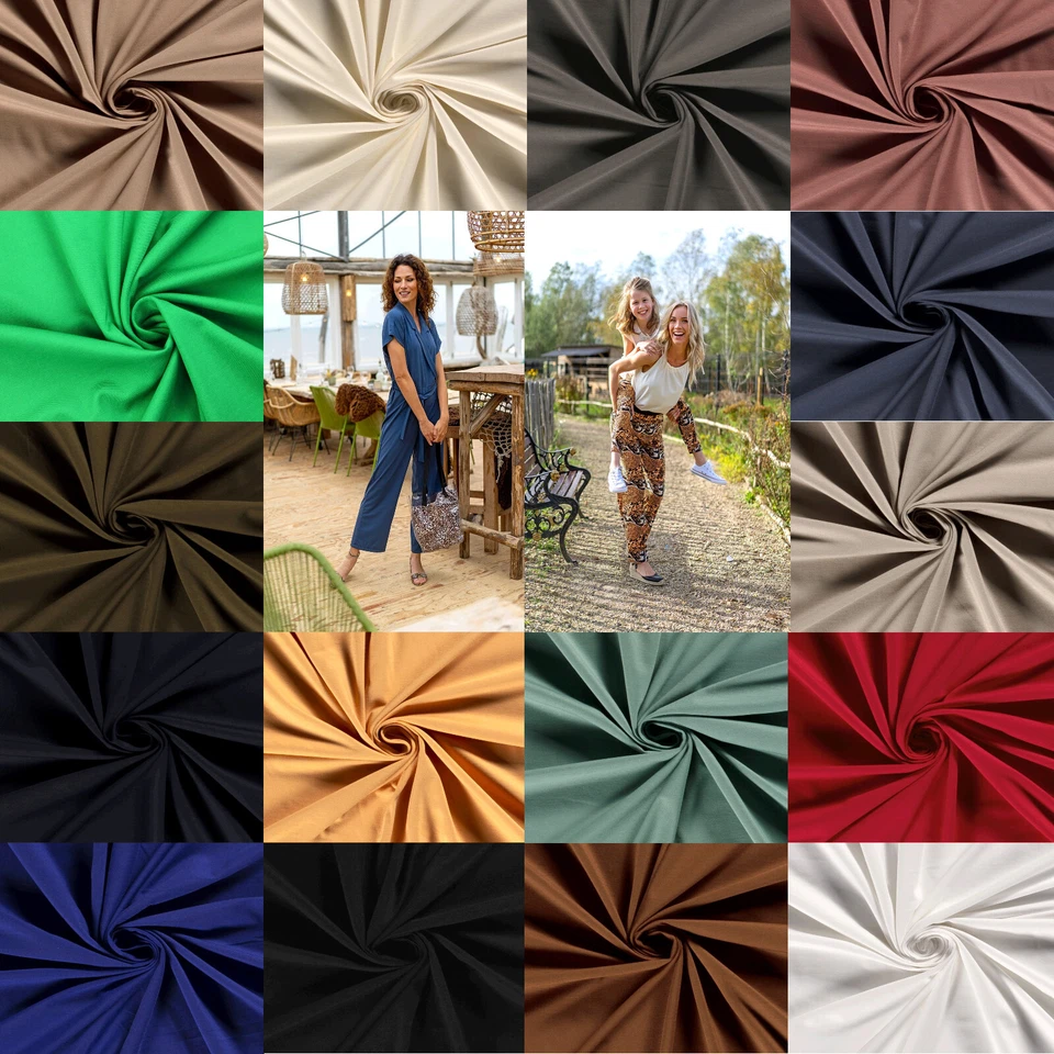 ROMANIT JERSEY Punta di Roma Stoff geschmeidig weich elastisch EUR 15,98/m