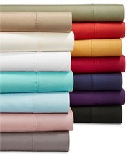 Cozy Bedding Collection 1000TC Egyptian Cotton Olympic Queen Size Solid Colors