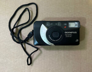 Olympus Newpic Zoom 60 Black 30-60mm Lens Point & Shoot Aps Film Camera Tested