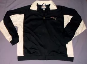 Chaqueta de Pista de los New England Patriots XL Peso Medio NFL Equipo Logotipo Cremallera Completa - Imagen 1 de 5