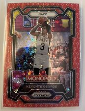 2023-24 Keyonte George Prizm Monopoly Red Question Mark /25 SSP Rookie Card