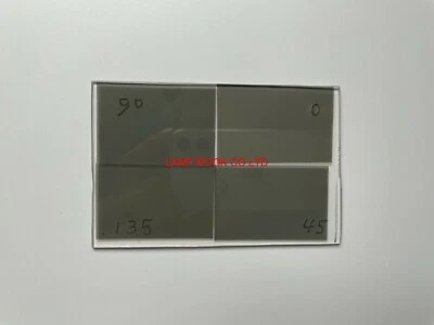 DIY Projector / LCD TV Polarizer Film Angle Testing Tools Tester - Image 1 of 3