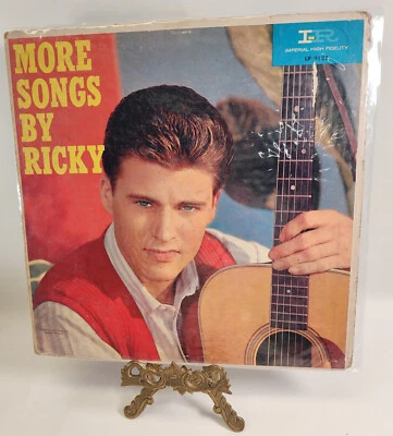 12" Vinyl Record LP Album Ricky Nelson More Songs By Ricky LP9122 Imperial - Image 1 of 4