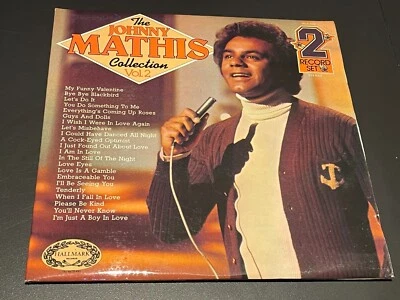 The Johnny Mathis Collection Vol. 2 - Double Vinyl Record LP Album 1964 Hallmark - Image 1 of 4