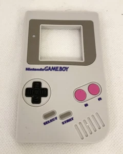 NEW Bumkins Silicone Baby Teether Teething Nintendo Game Boy Gray Gameboy MN03 - Picture 1 of 2