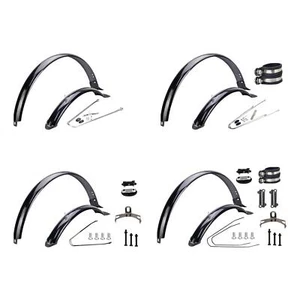 Bike Front Rear Fenders 26 inch Cycling Accessories Practical Bike Mudguards - Picture 1 of 27