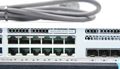 Switch réseau CISCO CATALYST 9200L 48 POE+ RJ45 SFP ( AX124 ) - Photo 1/4