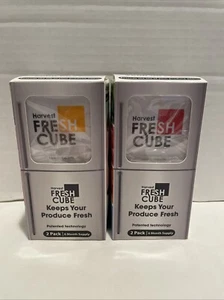 Harvest Fresh Cube Produce Preservative (2-Pack) LOT 2 Boxes Total of 4 Cubes - Picture 1 of 6