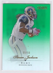 2010 Topps Tribute - Green Parallel /50 - Steven Jackson #69 - Bild 1 von 2