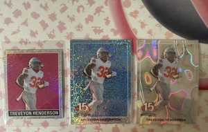 2025 Leaf National NSCC 15th Anniversary 3 Treveyon Henderson /8 + /5 + /15 - Picture 1 of 1