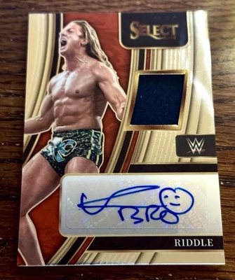 2022 Panini Select WWE Matt Riddle Autographed Worn Memorabilia Auto /199 BRO - Image 1 of 2