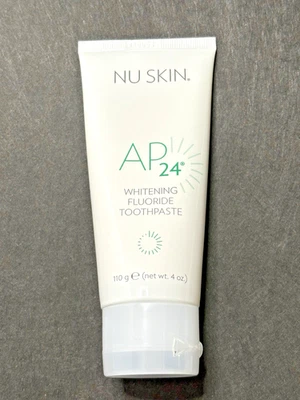 EXP:01/25 Nu Skin AP 24 美白牙膏 4 盎司 110 克密封有效期至:01/25 — 第 1/4 张图片