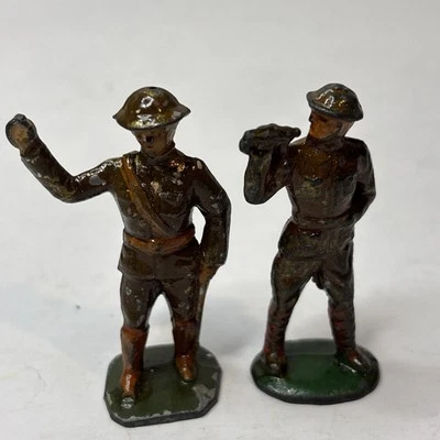 ¡Lote de soldados de juguete vintage raro! Soldados Barclay Foto 1 de 4