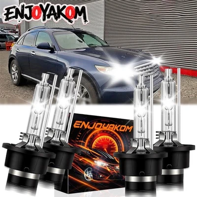 Faros LED para coche Infiniti FX35 2003-2012 6000K bombilla haz alto bajo HID Foto 1 de 4