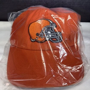 Cleveland Browns '47 Brand Clean-up Hat Orange OSFM strap back Nice!! - Picture 1 of 12