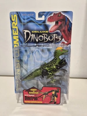 MOC Vintage Hasbro Transformers 1999 Deluxe Dinobots Dinotron Pachycephalosaurus - Image 1 of 4