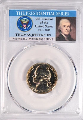 1959 Jefferson Nickel Proof PCGS PR67 PF 67 Gem Coin 5C - Image 1 of 2