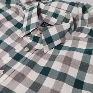 Jos. A Bank Traveler's Collection Poplin Button Down Shirt Mens Sz XL Multicolor - Picture 1 of 6
